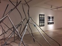 Cinco artistas establecen un "diálogo" entre naturaleza y geometría en Patio Herreriano