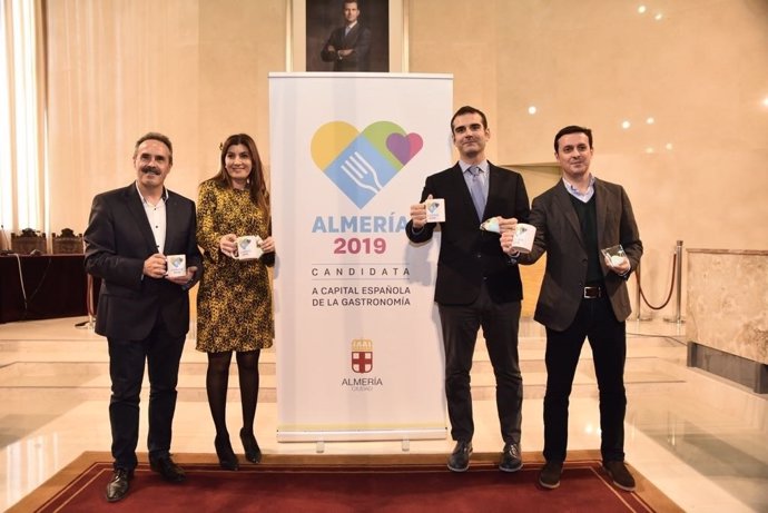 Presentación de la imagen de Almería 2019 para la capitalidad gastronómica