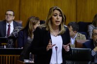 Susana Díaz destaca que su viaje a Bruselas tendrá "vuelta" con la visita a Andalucía de comisarios europeos en 2018