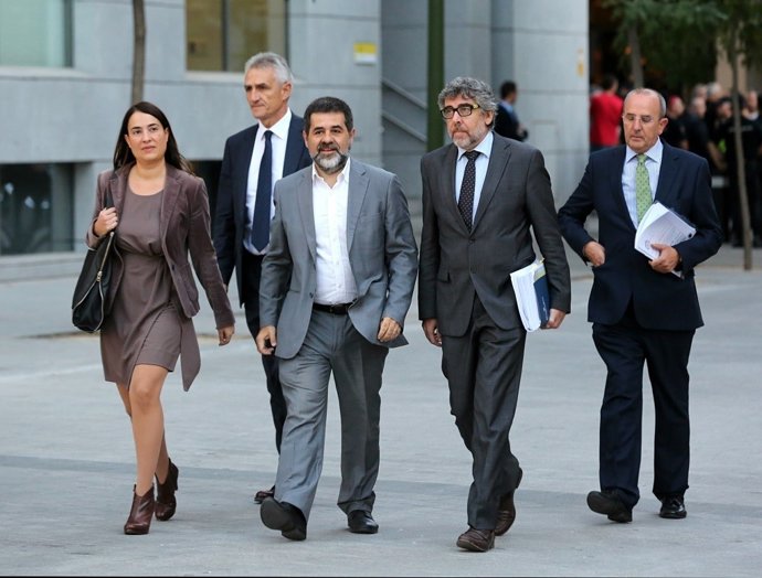 Jordi Sánchez arriba a l'Audiència Nacional