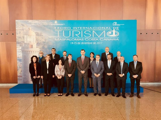 El Rey preside el V Foro Internacional de Turismo Maspalomas Costa Canaria 