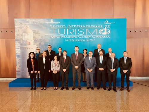 El Rey preside el V Foro Internacional de Turismo Maspalomas Costa Canaria 