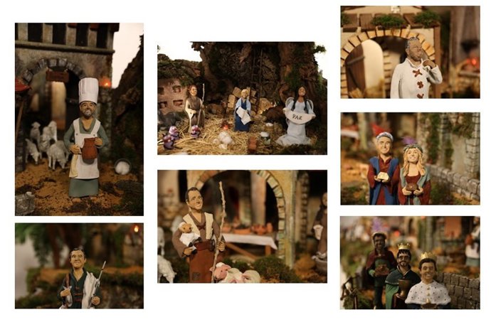 Antena 3 monta el Belén con los rostros más populares de la cadena