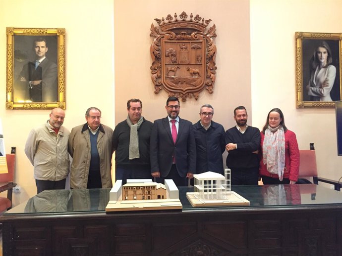 Presentación del proyecto de recuperación de la Casa Surga de Utrera (Sevilla)