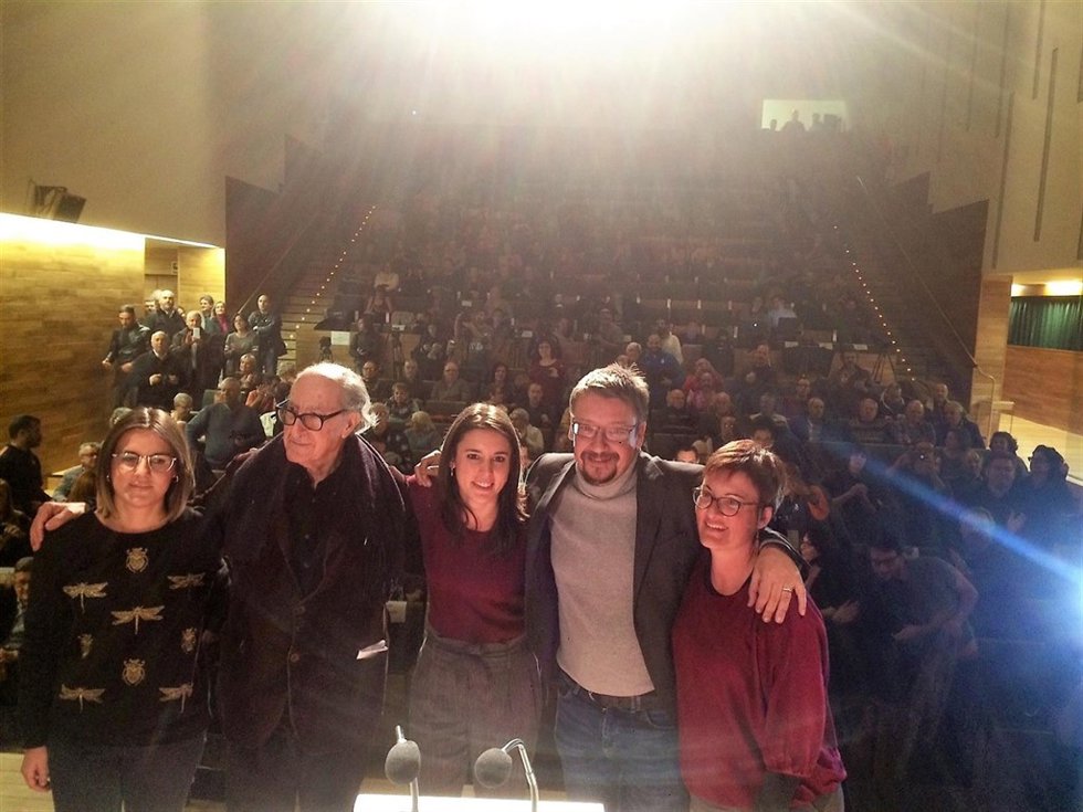 Xavier Domènech, Marta Ribas, Vicenç Navarro, Irene Montero, Anna Martí