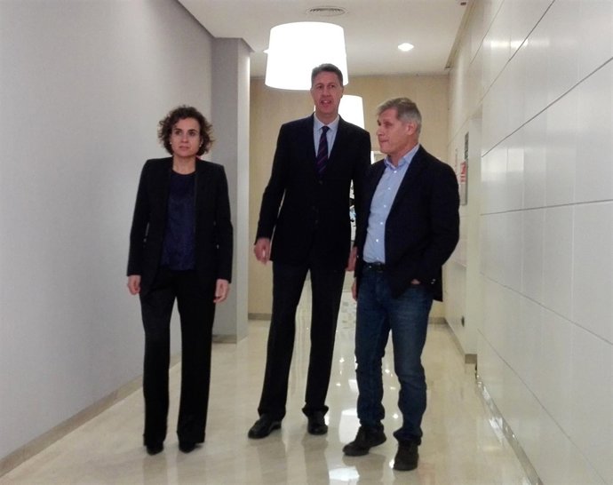 Xavier García Albiol, Dolors Montserrat i Alberto Fernández Díaz, PP 