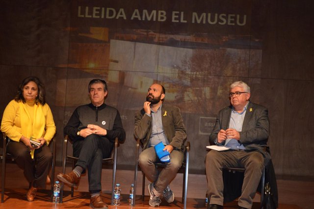 Xus Llaverro, Josep Giralt, Marcel Mauri y Agustí Alcoberro