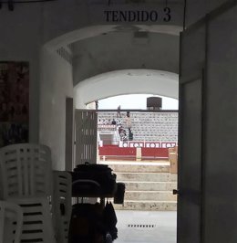 Plaza de Toros la malagueta Rodaje Genius Antonio Banderas málaga picasso 