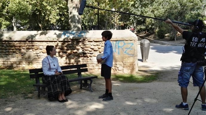 Rodaje del cortometraje 'Quizás un día' en Zaragoza