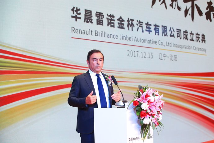 El presidente y consejero delegado de Renault, Carlos Ghosn