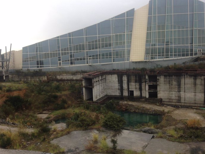 Futuro Xardín do Teatro, en la Cidade da Cultura, cambio de la obra en el Gaiás