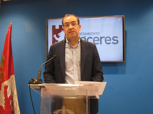 Rafael Mateos, portavoz del Gobierno local de Cáceres   