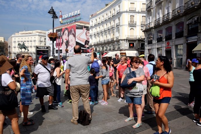 Turismo, turista, turistas en Madrid