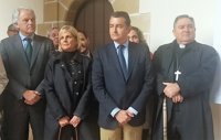 Sanz traslada el apoyo de la Delegación del Gobierno a los familiares del Guardia Civil fallecido en Teruel