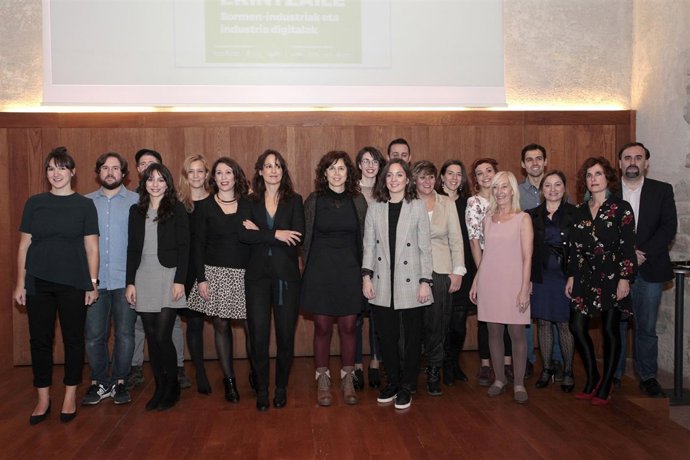 Los participantes en el programa Pamplona Emprende.