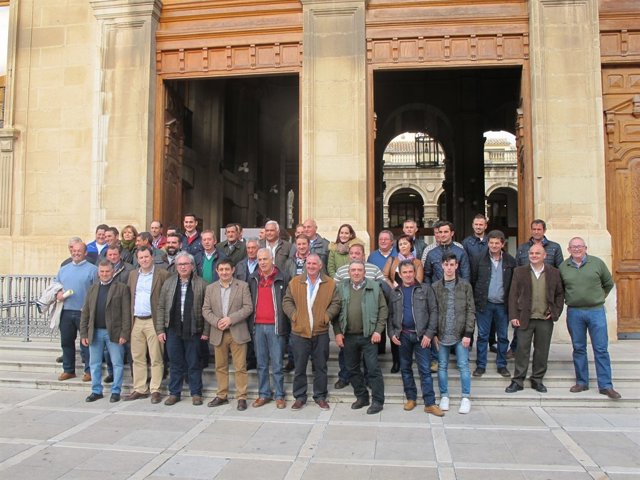 Entrega de ayudas a ganaderos trashumantes de la provincia de Jaén.
