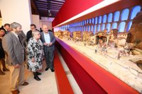 El acueducto de Segovia, escenario "mágico" del Belén Monumental de Valladolid