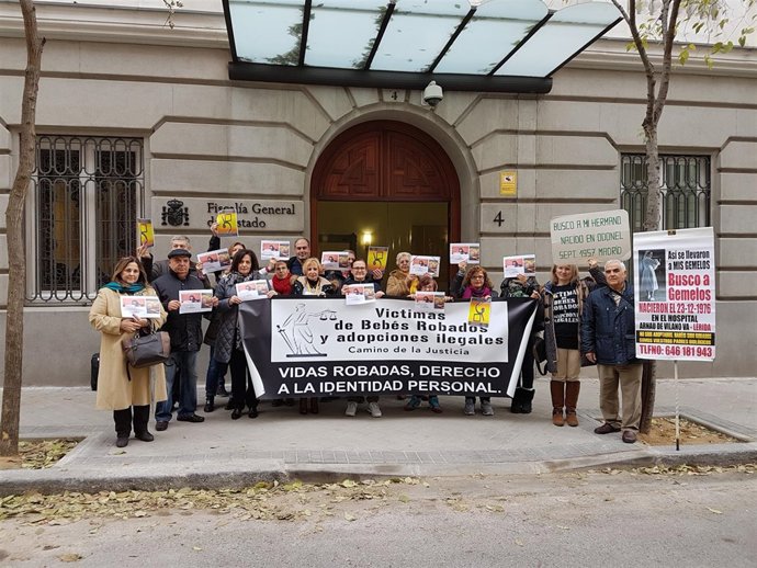 Manifestación 'bebés robados' 