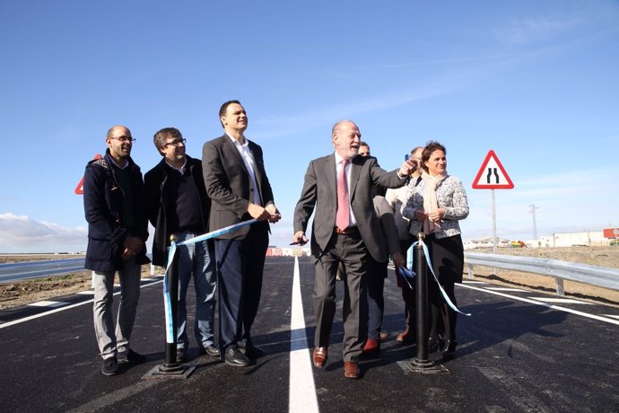 Inauguracion del puente de Lebrija