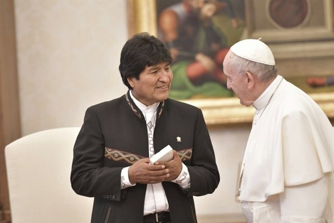 Evo Morales y el Papa