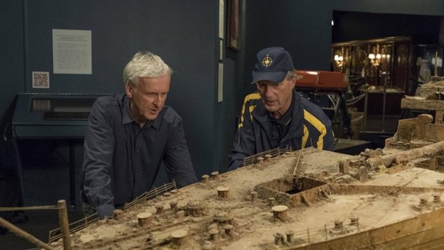 James Cameron en el documental sobre Titanic