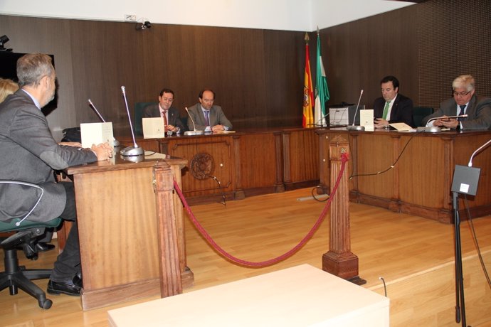 El presidente de la Audiencia Provincial de Huelva, Antonio Pontón.