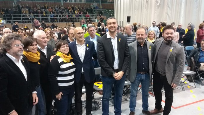 T.Castellà, M.Vilalta, I.Maragall, G.Espigolessis, R.Romeva, B.Solé, R.Rufián