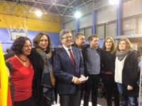 Ada Colau defiende la política social en Barcelona que hace "creíble" la propuesta de CatECP