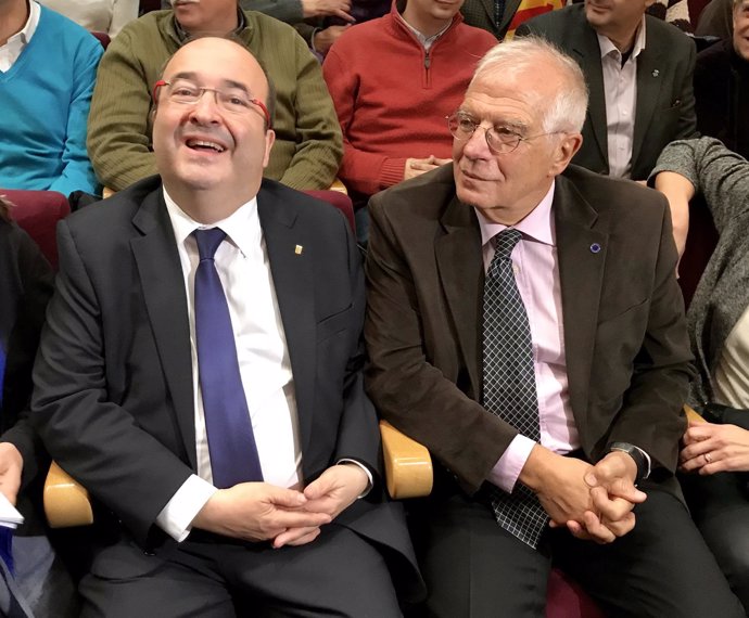 Miquel Iceta, Josep Borrell, PSC