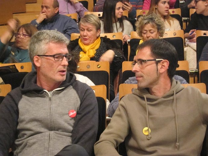 Sergi Saladié, Xavier Milian, CUP