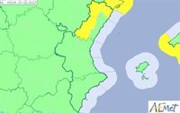 Castellón sigue en aviso por viento mientras bajan ligeramente las temperaturas en toda la Comunitat