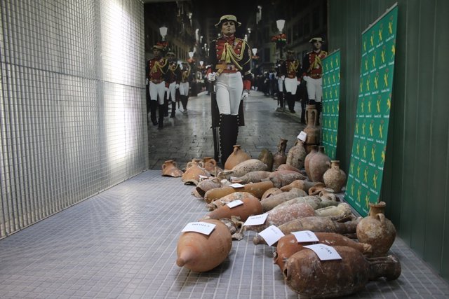 Incautan 42 piezas arqueológicas en la actuación más importante contra el expolio de yacimientos submarinos en Baleares
