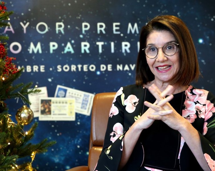 Entrevista d'Europa Press amb Inmaculada García, directora de Loterías