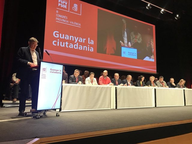 El jefe del Consell, en su intervención