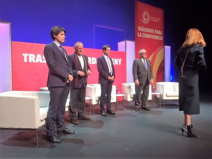José Rosiñol,Josep Piqué,Manuel Valls,Eduardo Serra,Gloria Lomana