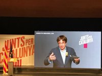 Puigdemont dice que tendrá que volver a Cataluña si el 155 es rechazado