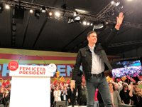 Pedro Sánchez apel·la a "la mà esquerra d'Iceta" perquè torni la convivència a Catalunya