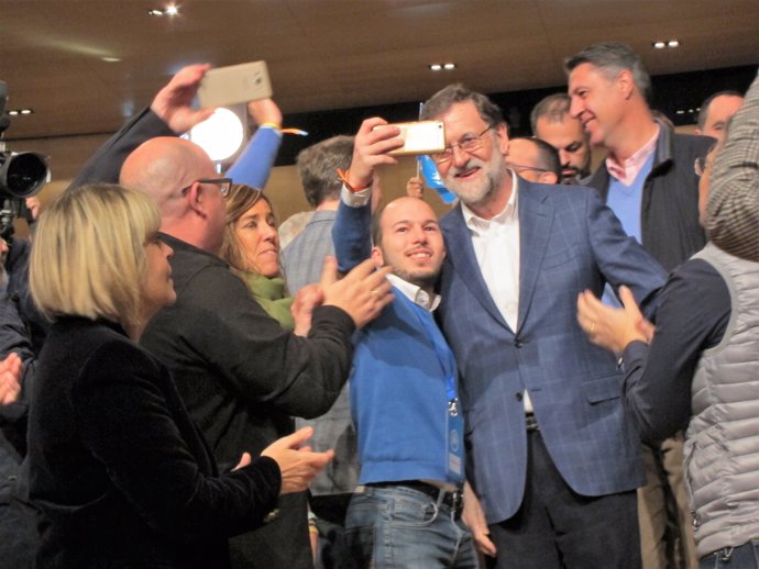 Mariano Rajoy a Salou (Tarragona)