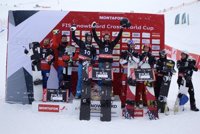 Lucas Eguibar y Regino Hernández se llevan la primera prueba de la Copa del Mundo de snowboard por equipos