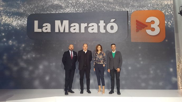Rueda de prensa de La Marató de TV3