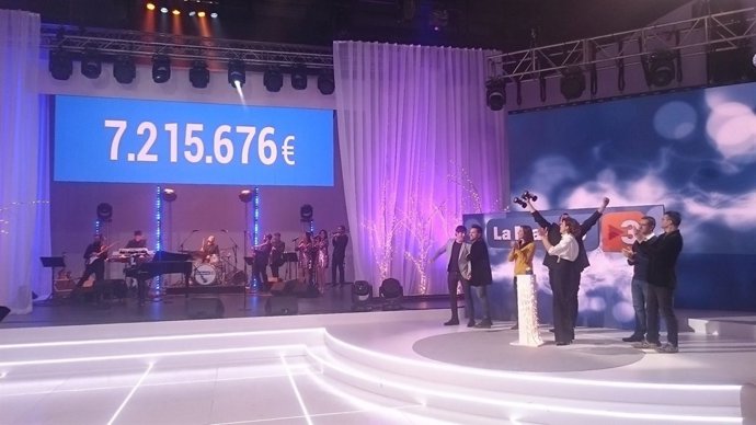 Últim marcador de 'La Marató' de Tv3 de 2017