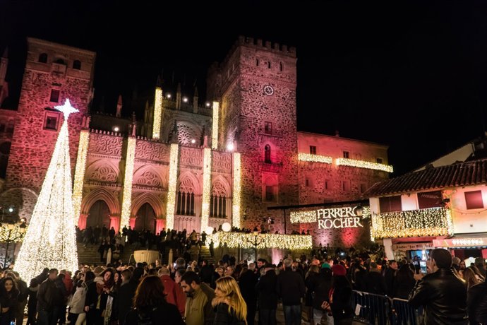 Guadalupe ya luce como el pueblo más bello de España