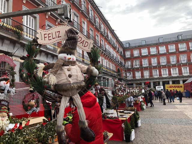 Plaza Mayor de Madrid, Navidad, Navidades