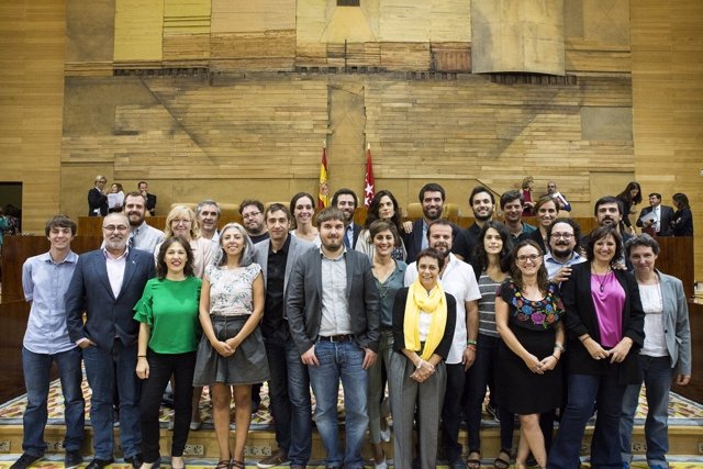 Grupo Parlamentario de Podemos en la Asamblea de Madrid. 