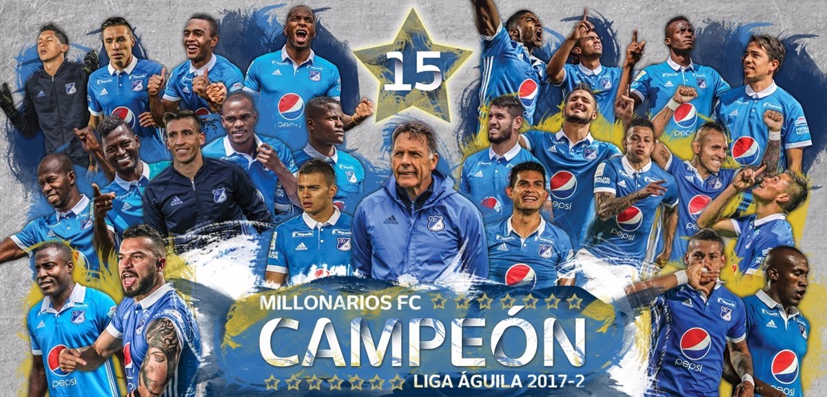 Millonarios gana el Clausura de Colombia