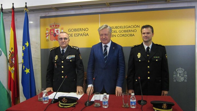 Juan José Primo Jurado, Jesús Gómez y Julián Cárdenas