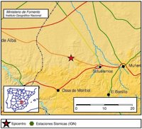 Registrado un terremoto de 2,7 grados de magnitud en Ossa de Montiel