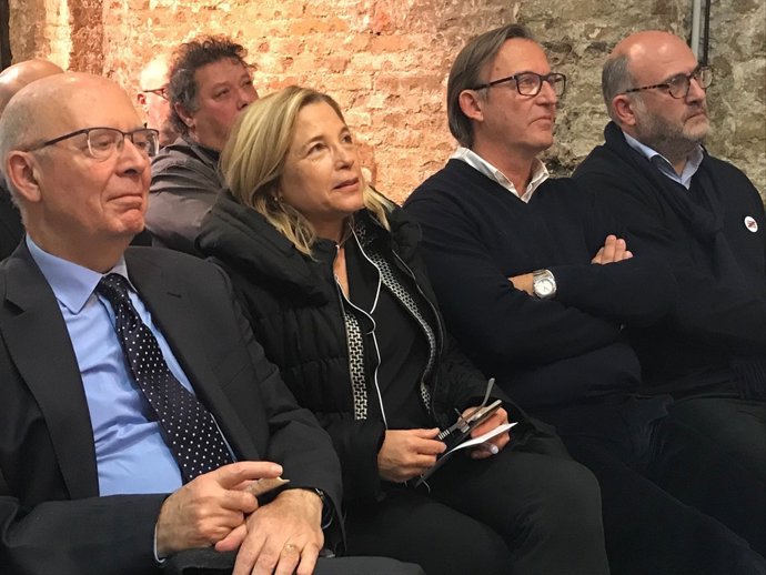Joan Rigol, Joana Ortega i Josep Maria Vila d?Abadal