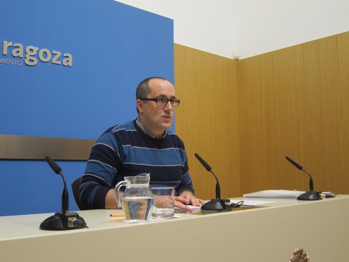 Alberto Cubero, concejal de Servicios Públicos y Personal de Zaragoza