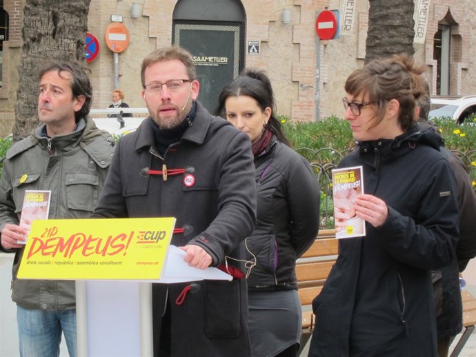 Vidal Aragonès i Mireia Vehí (CUP)